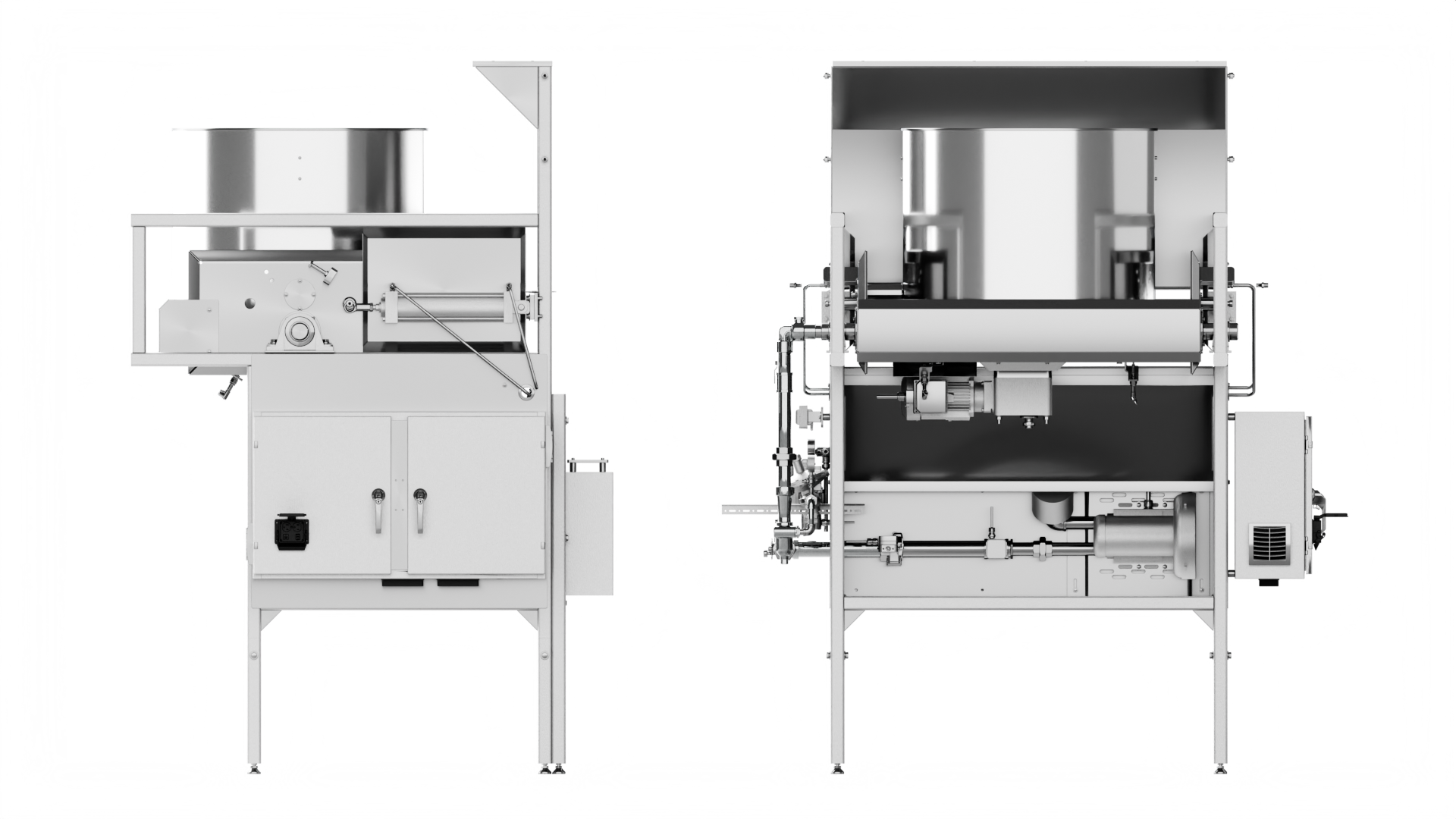M360 Cooker/Coater Series 3d rendering of M360 Cooker/Coater Series