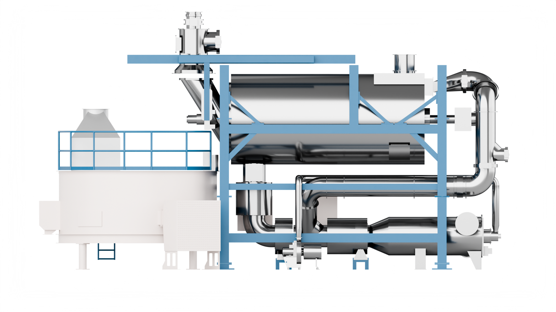 Batch Roaster Malt 3d rendering of Batch Roaster Malt
