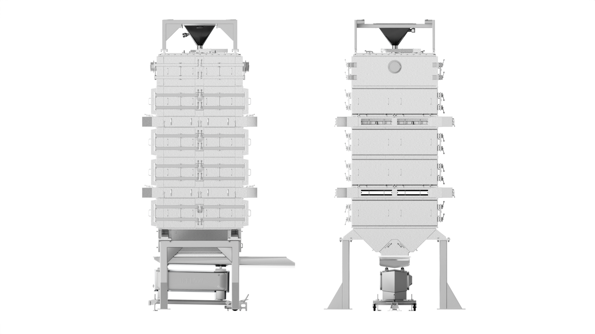 Log5 Continuous Pasteurizer 3d rendering of Log5 Continuous Pasteurizer