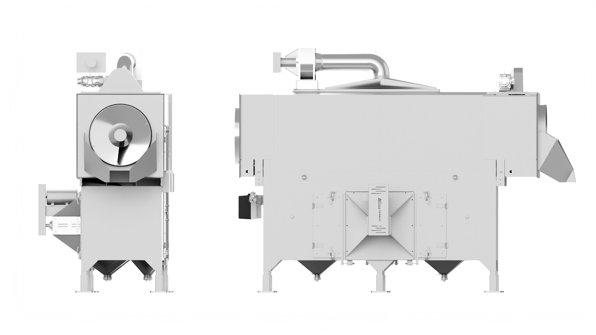 rendering of Modular Rotary Oven