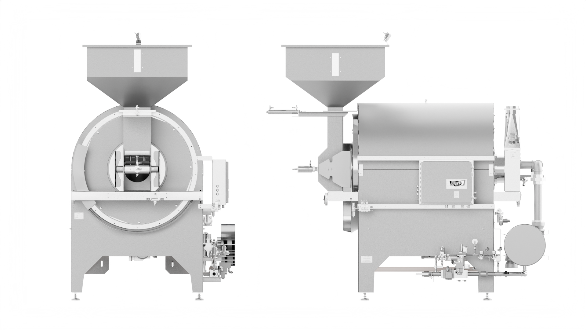 Horn Peanut Batch Roaster Rendering of Horn Peanut Batch Roaster