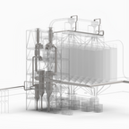 image of dust extraction within a plant