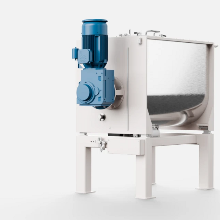 BLS Batch Liquefier Single shaft 3d rendering of BLS Batch Liquefier Single shaft