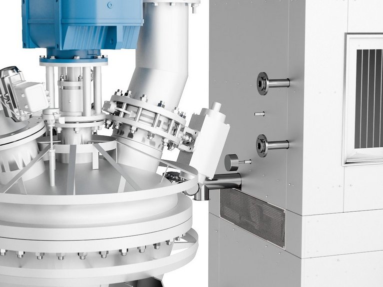 3d rendering of MDB Microbatch DeBacterizer / CCS Continuous Conditioner Shaft