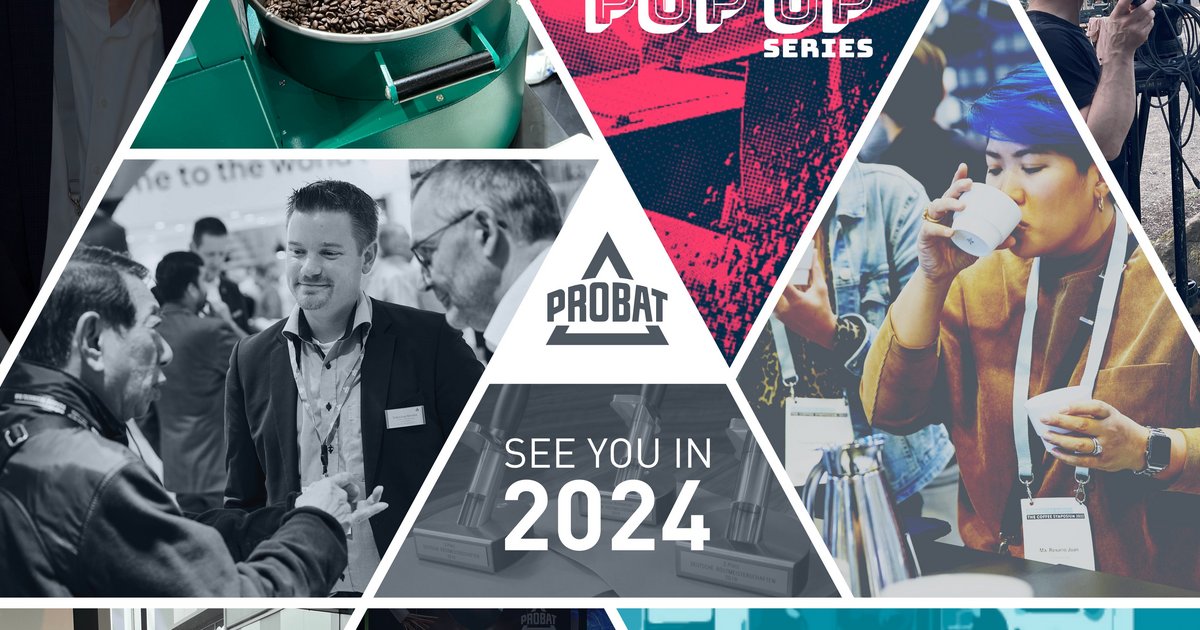 Probat 4 PROBAT präsentiert globalen Event-Kalender für 2024 - PROBAT Group