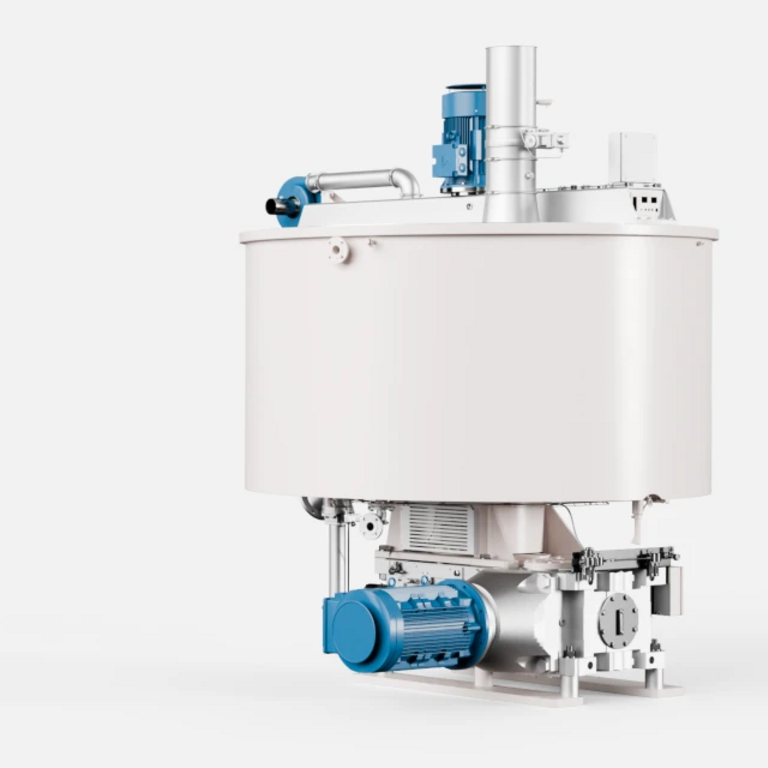 3d rendering side view of BCV Batch Conche Vertical