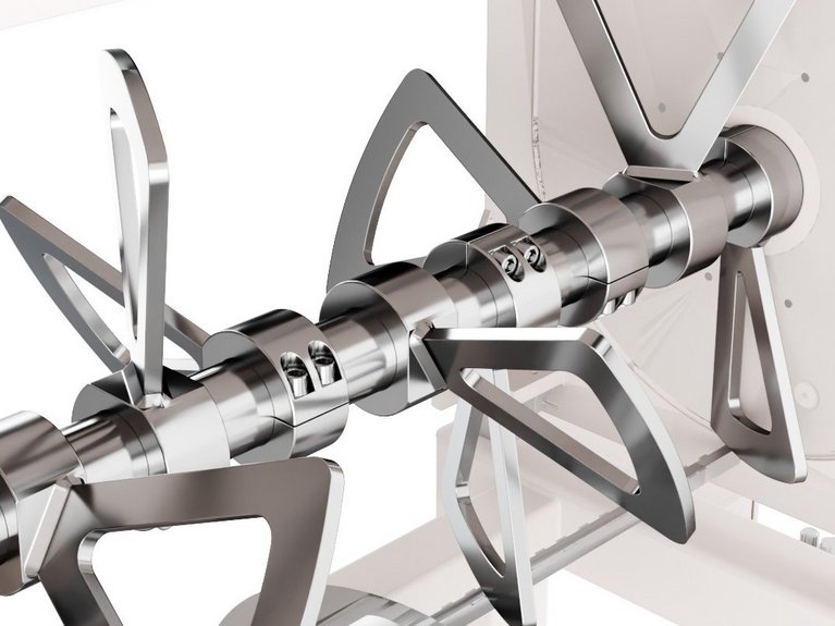 3d rendering of BLS Batch Liquefier Single shaft