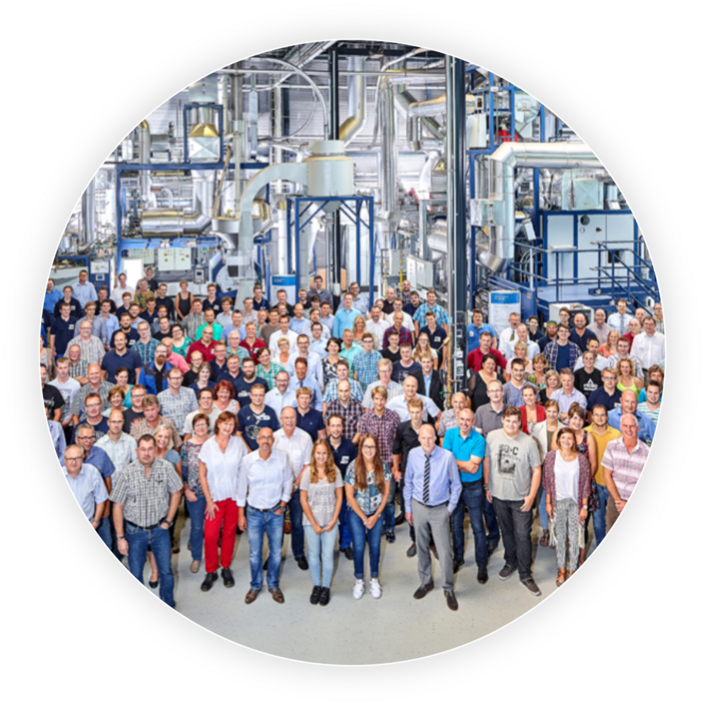 Group picture of PROBAT employees
