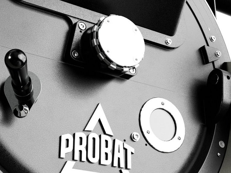 Rendering of a Front Casting of a G90 Coffee Roaster