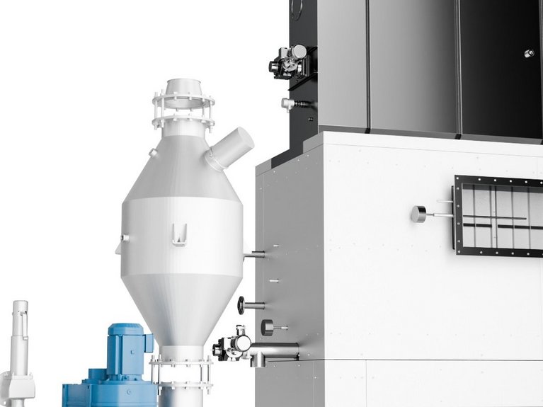 3d rendering of MDB Microbatch DeBacterizer / CCS Continuous Conditioner Shaft