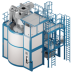 3d rendering of Saturn Series Coffee Roaster