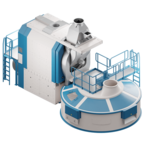 3d rendering of Neptune Series Coffee Roaster