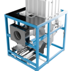 3d rendering side view of RKV