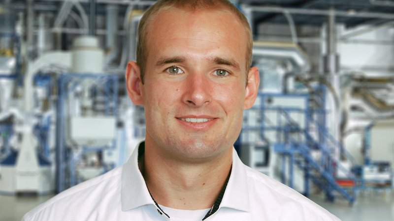 Probat employee Sebastian Tück