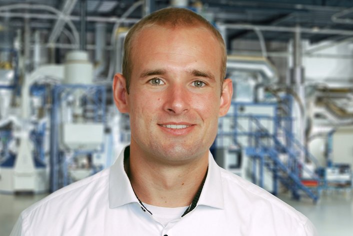 Probat employee Sebastian Tück