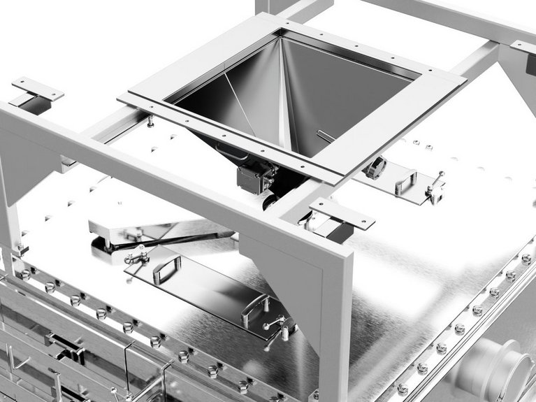 3d rendering of Log5 Continuous Pasteurizer