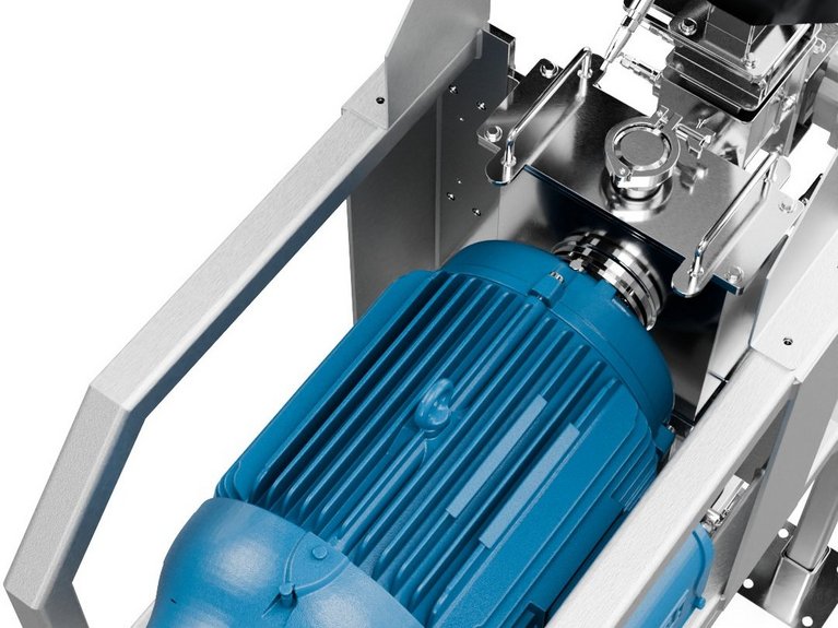 3d rendering of NBM Nut Butter Mill
