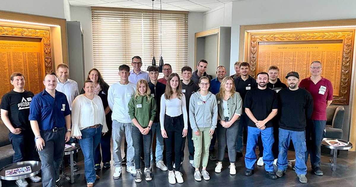 Probat Germany Ten young people start their careers at PROBAT - PROBAT Group